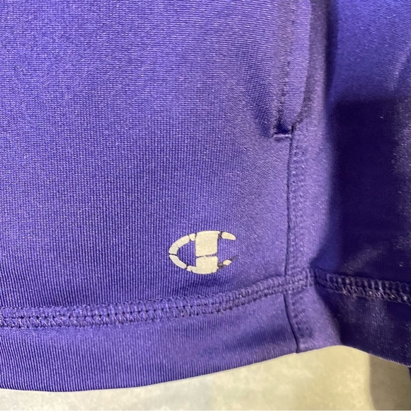 Champion Athletic Track Jacket Purple Vented Sweater Size L Sports Activewear - Picture 4 of 8